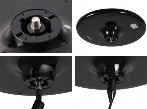 Antena DVB-T2 Mistral MI-ANT07 UFO - CZARNA Antena DVB-T2 Mistral MI-ANT07 UFO - CZARNA