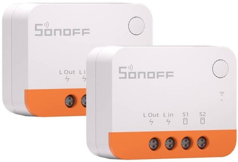 Inteligentny przełącznik ZigBee Sonoff ZBMINIL2 2 szt. Inteligentny przełącznik ZigBee Sonoff ZBMINIL2 2 szt.