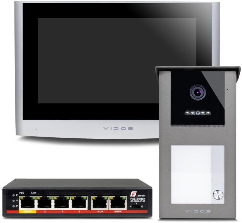 Wideodomofon VIDOS IPX S101-1/M100-X Wideodomofon VIDOS IPX S101-1/M100-X