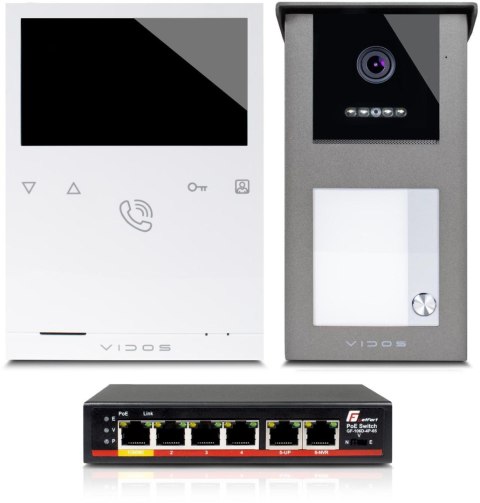 Wideodomofon VIDOS IPX S101-1/M101 Wideodomofon VIDOS IPX S101-1/M101