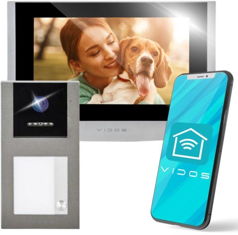 Zestaw wideodomofonowy IP VIDOS Z02 Zestaw wideodomofonowy IP VIDOS Z02
