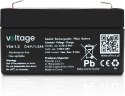 Akumulator AGM Voltage 6V 1,2Ah VE6-1.2 (Żywotność 6-9 lat) Akumulator AGM Voltage 6V 1,2Ah VE6-1.2 (Żywotność 6-9 lat)