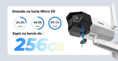 Kamera IP Reolink DUO Series W730 WiFi 4K 8MP LED 30m Kamera IP Reolink DUO Series W730 WiFi 4K 8MP LED 30m