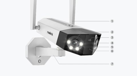 Kamera IP Reolink DUO Series W730 WiFi 4K 8MP LED 30m Kamera IP Reolink DUO Series W730 WiFi 4K 8MP LED 30m