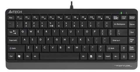 Klawiatura komputerowa A4tech Fstyler FK11 szary Klawiatura komputerowa A4tech Fstyler FK11 szary