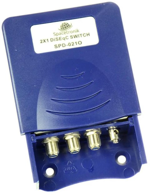 Przełącznik DiSEqC 2/1 Spacetronik SPD-021O zewnętrzny Przełącznik DiSEqC 2/1 Spacetronik SPD-021O zewnętrzny