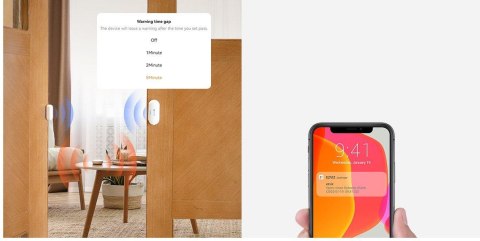 Zestaw Smart Home EZVIZ B1 Zigbee WiFi 2 Czujniki Zestaw Smart Home EZVIZ B1 Zigbee WiFi 2 Czujniki