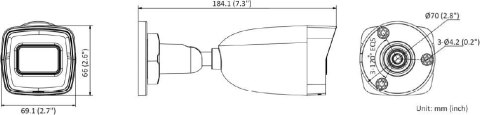 Kamera IP Hilook by Hikvision tuba 6MP IPCAM-B6-30DL Kamera IP Hilook by Hikvision tuba 6MP IPCAM-B6-30DL