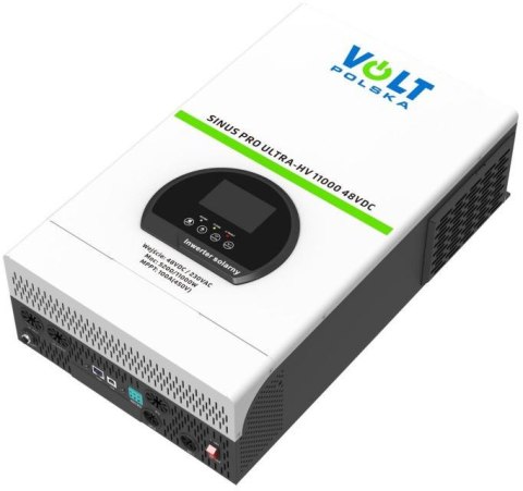 Przetwornica inwerter solarny SinusPro Ultra-HV 11000 48V/230V 5200/11000W 100A MPPT (450V) Przetwornica inwerter solarny SinusPro Ultra-HV 11000 48V/230V 5200/11000W 100A MPPT (450V)
