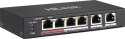 Switch PoE Hilook by Hikvision SW-06-POE 6-PORTOWY Switch PoE Hilook by Hikvision SW-06-POE 6-PORTOWY