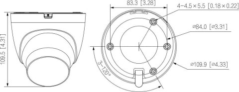 Kamera IP DAHUA IPC-HDW2449T-S-LED-0280B-PRO Kamera IP DAHUA IPC-HDW2449T-S-LED-0280B-PRO