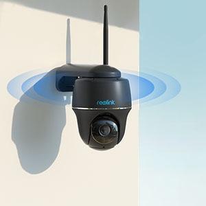 Kamera IP Reolink Argus Series B430 akumulatorowa 5MP WiFi USB-C czarna Kamera IP Reolink Argus Series B430 akumulatorowa 5MP WiFi USB-C czarna