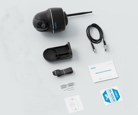 Kamera IP Reolink Argus Series B430 akumulatorowa 5MP WiFi USB-C czarna Kamera IP Reolink Argus Series B430 akumulatorowa 5MP WiFi USB-C czarna
