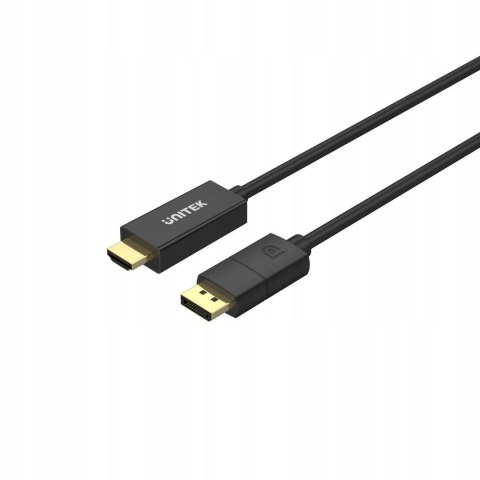Unitek Kabel DisplayPort 1.2 na HDMI 4K 60Hz 1,8 m Unitek Kabel DisplayPort 1.2 na HDMI 4K 60Hz 1,8 m