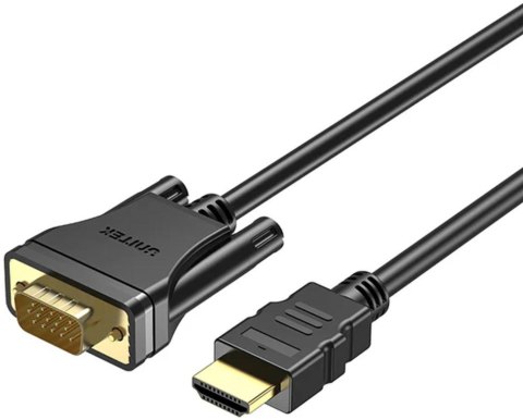 Unitek Kabel HDMI na VGA, FullHD 60Hz, 2 m Unitek Kabel HDMI na VGA, FullHD 60Hz, 2 m