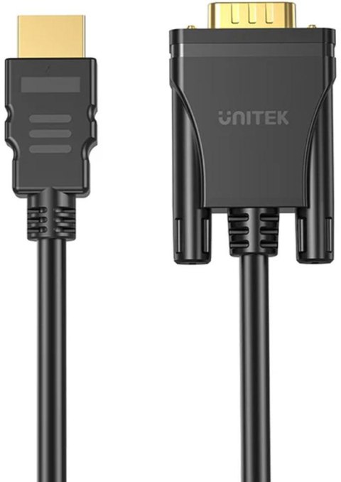 Unitek Kabel HDMI na VGA, FullHD 60Hz, 2 m Unitek Kabel HDMI na VGA, FullHD 60Hz, 2 m