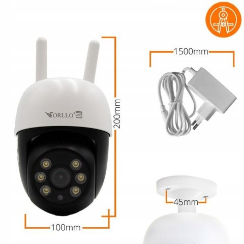 Kamera IP Orllo TZ2 PRO 4G 4Mpx Kamera IP Orllo TZ2 PRO 4G 4Mpx