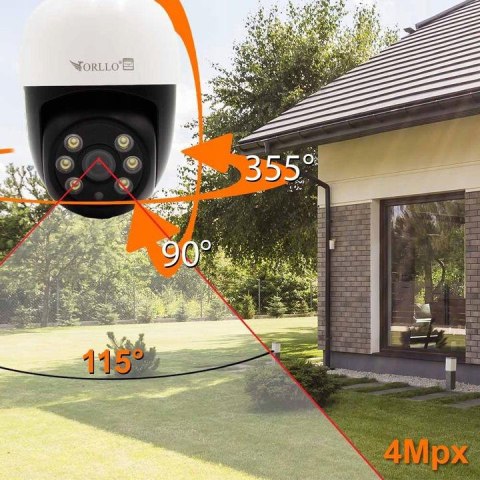 Kamera IP Orllo TZ2 PRO 4G 4Mpx Kamera IP Orllo TZ2 PRO 4G 4Mpx