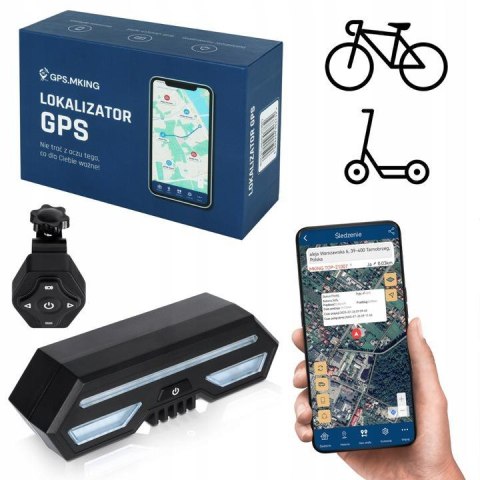 Lokalizator GPS Mking BIKESCOO dla hulajnóg Lokalizator GPS Mking BIKESCOO dla hulajnóg