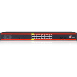 SWITCH POE GETFORT 16GE+2SFP Gigabit 300W