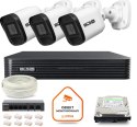 Zestaw monitoringu IP BCS Basic 3x Kamera BCS-B-TIP15FR3(2.0) Rejestrator z dyskiem 1TB Zestaw monitoringu IP BCS Basic 3x Kamera BCS-B-TIP15FR3(2.0) Rejestrator z dyskiem 1TB