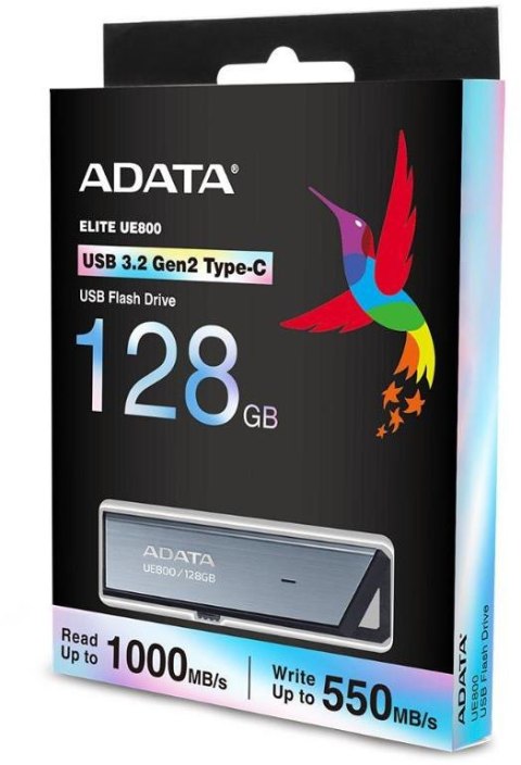 Adata Pendrive Elite UE800 128GB USB3.2-C Gen2 Adata Pendrive Elite UE800 128GB USB3.2-C Gen2