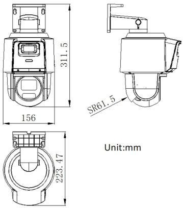 KAMERA IP HIKVISION DS-2SE3C410MWG-E/14 2.8mm KAMERA IP HIKVISION DS-2SE3C410MWG-E/14 2.8mm