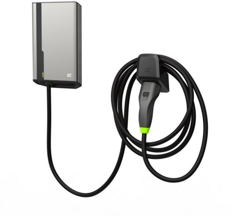 ŁADOWARKA EV Wallbox Green Cell HabuDen EVGC021B2275 22kW TYPE 2 7,5M GC App NFC BT Wi-Fi ŁADOWARKA EV Wallbox Green Cell HabuDen EVGC021B2275 22kW TYPE 2 7,5M GC App NFC BT Wi-Fi