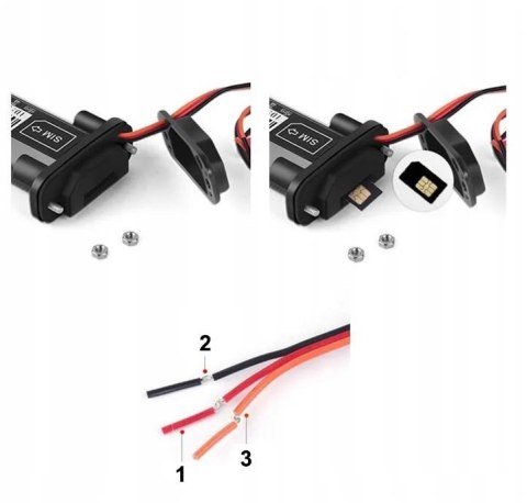Lokalizator GPS Mking MK02 Śledzenie Pojazdu Łodzi Lokalizator GPS Mking MK02 Śledzenie Pojazdu Łodzi