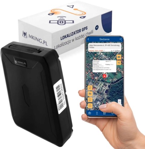 Lokalizator GPS Mking MK07A 120 dni Magnes Śledzenie Podsłuch Lokalizator GPS Mking MK07A 120 dni Magnes Śledzenie Podsłuch