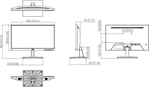 Monitor 22" Dahua LM22-L200N Monitor 22" Dahua LM22-L200N