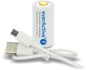Akumulatorek 16340 / R-CR123 3V everActive 700mAh (1 szt.) z zabezpieczeniem Akumulatorek 16340 / R-CR123 3V everActive 700mAh (1 szt.) z zabezpieczeniem