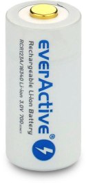 Akumulatorek 16340 / R-CR123 3V everActive 700mAh (1 szt.) z zabezpieczeniem Akumulatorek 16340 / R-CR123 3V everActive 700mAh (1 szt.) z zabezpieczeniem