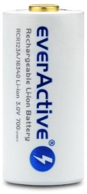 Akumulatorek 16340 / R-CR123 3V everActive 700mAh (1 szt.) z zabezpieczeniem Akumulatorek 16340 / R-CR123 3V everActive 700mAh (1 szt.) z zabezpieczeniem