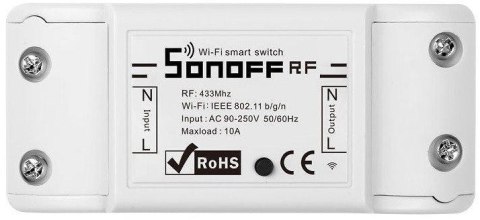 Inteligentny przełącznik WiFi + RF 433 Sonoff RF R2 Inteligentny przełącznik WiFi + RF 433 Sonoff RF R2