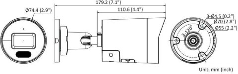 KAMERA IP HIKVISION DS-2CD2067G2H-LIU/SL(2.8)/eF/BLACK KAMERA IP HIKVISION DS-2CD2067G2H-LIU/SL(2.8)/eF/BLACK