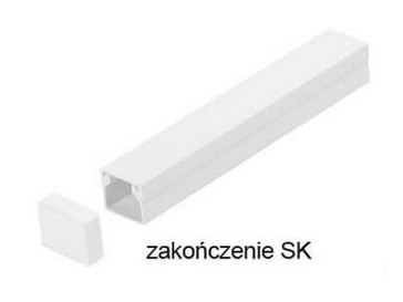 Osprzęt do listew elektroinstalacyjnych, zakończenie BIAŁY SK 25x18 (1szt.) Osprzęt do listew elektroinstalacyjnych, zakończenie BIAŁY SK 25x18 (1szt.)
