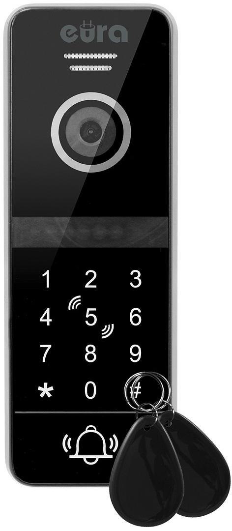 WIDEODOMOFON EURA VDP-97C5 czarny, lcd 7", wi-fi, czytnik zbliżeniowy, Tuya WIDEODOMOFON EURA VDP-97C5 czarny, lcd 7", wi-fi, czytnik zbliżeniowy, Tuya