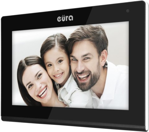 WIDEODOMOFON EURA VDP-97C5 czarny, lcd 7", wi-fi, czytnik zbliżeniowy, Tuya WIDEODOMOFON EURA VDP-97C5 czarny, lcd 7", wi-fi, czytnik zbliżeniowy, Tuya