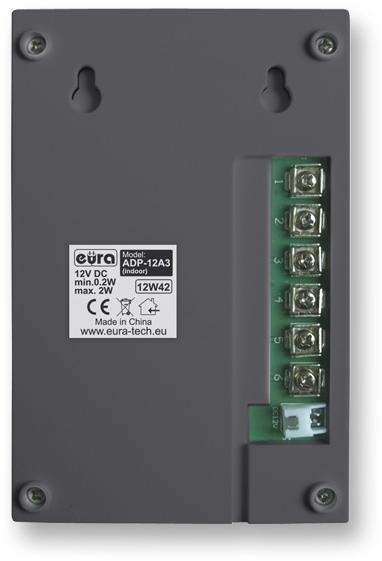 Domofon EURA ADP-12A3 ''INVITO' głośnomówiący, bezsłuchawkowy Domofon EURA ADP-12A3 ''INVITO' głośnomówiący, bezsłuchawkowy