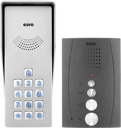 Domofon EURA ADP-38A3 ENTRA grafit Domofon EURA ADP-38A3 ENTRA grafit