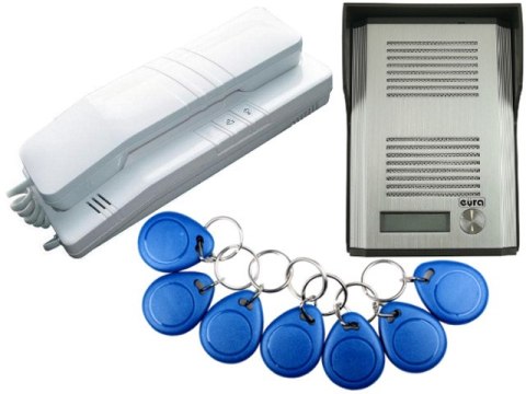 Domofon EURA ADP-41A3 1-rodzinny z czytnikiem RFID (RL-3203ID) Domofon EURA ADP-41A3 1-rodzinny z czytnikiem RFID (RL-3203ID)