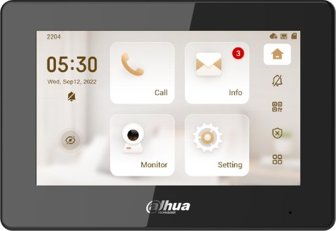 Monitor wideodomofonu DAHUA VTH5422HB-W Monitor wideodomofonu DAHUA VTH5422HB-W