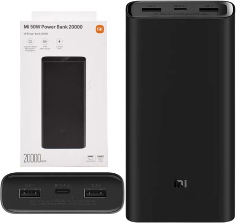 Powerbank Xiaomi 50W 20000 mAh Powerbank Xiaomi 50W 20000 mAh