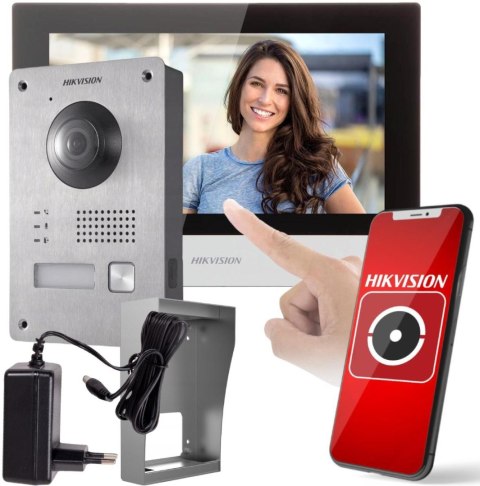 ZESTAW WIDEODOMOFONOWY HIKVISION DS-KIS703Y-P ZESTAW WIDEODOMOFONOWY HIKVISION DS-KIS703Y-P