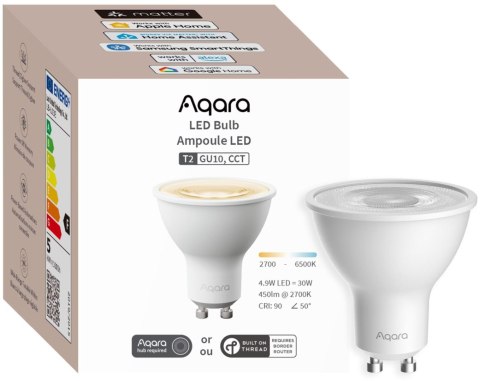 Żarówka LED Aqara LED Bulb T2 CCT GU10 Żarówka LED Aqara LED Bulb T2 CCT GU10