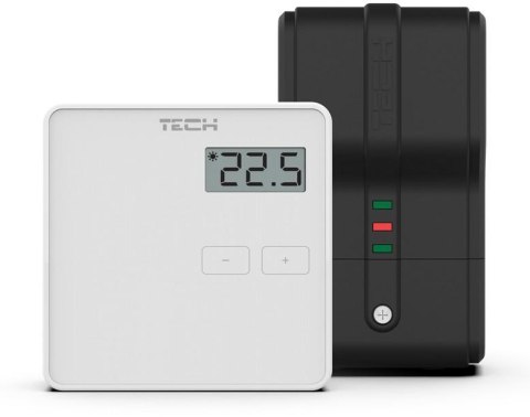 Bezprzewodowy dwustanowy regulator pokojowy biały ST-294v2 Tech sterowniki Bezprzewodowy dwustanowy regulator pokojowy biały ST-294v2 Tech sterowniki