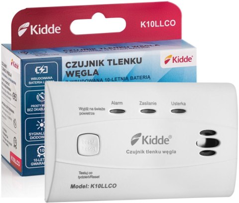 Czujnik czadu Kidde K10LLCO Czujnik czadu Kidde K10LLCO