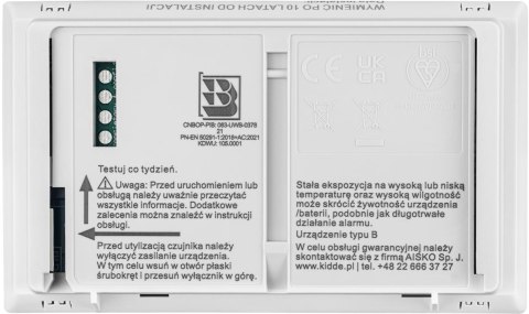 Czujnik czadu Kidde K10LLCO Czujnik czadu Kidde K10LLCO