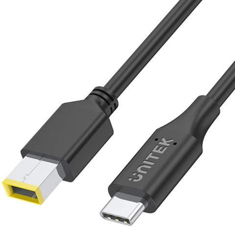 Kabel zasilający Unitek do Lenovo 65W USB-C - DC11*4,5mm Kabel zasilający Unitek do Lenovo 65W USB-C - DC11*4,5mm